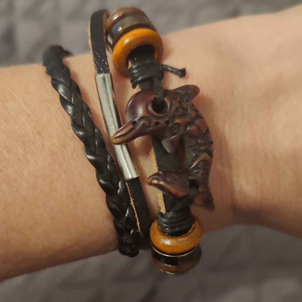 Dolphin bracelet homemade